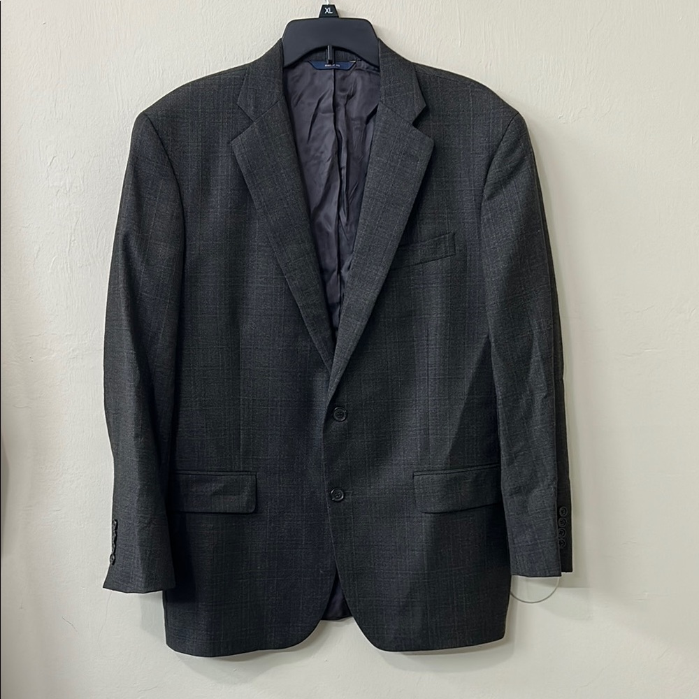 Brooks Brothers Wool Micro Houndstooth 2 Button Blazer Jacket Size 42R USA Made